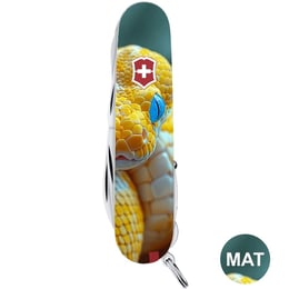 Швейцарський складаний ніж 91мм Victorinox MOUNTAINEER ANIMAL 1.3743.7.F1050pw