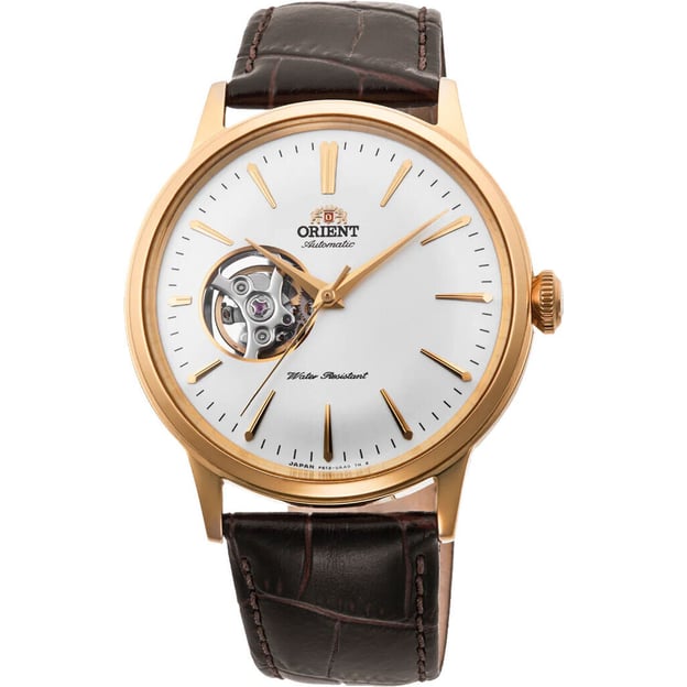 Годинник 40,5 мм Orient BAMBINO Open Heart RA-AG0003S10A