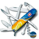 Швейцарський складаний ніж 91мм Victorinox HUNTSMAN UKRAINE 1.3713.7.T3250pw