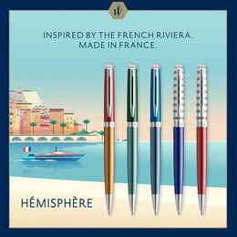 Ручка кулькова Waterman HEMISPHERE Anniversary Cote d'Azur CT BP