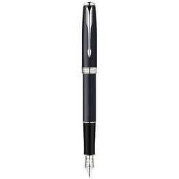 Ручка перова Parker SONNET Matte Black CT FP F