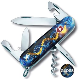 Швейцарский складной нож 91мм Victorinox SPARTAN UKRAINE ДНК Украинца 1.3603.3.T3270pw