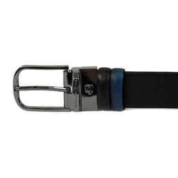 Ремінь двосторонній Piquadro BLACK SQUARE (B3) Black-Navy CU4877B3_NBLU2