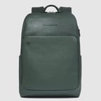 Рюкзак для ноутбука 15,6″ Piquadro BLACK SQUARE (B3) Green-Green CA6503B3_VEVE