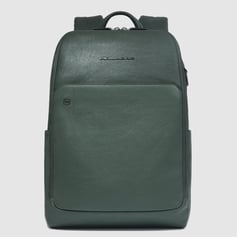 Рюкзак для ноутбука 15,6″ Piquadro BLACK SQUARE (B3) Green-Green CA6503B3_VEVE
