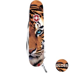 Швейцарський складаний ніж 91мм Victorinox CLIMBER ANIMAL 1.3703.F1030pw