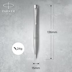 Ручка шариковая Parker URBAN Twist Metro Metallic CT BP