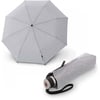 Парасолька механічна Knirps C.041 Chrome Matt Small Manual/Melange Grey Kn95-8041-4118