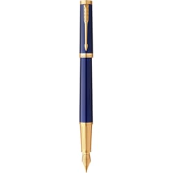 Ручка перьевая Parker INGENUITY Blue Lacquer GT FP F