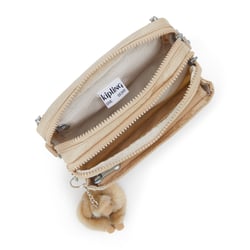Сумка 2в1 Kipling ABANU MULTI Sparkled Beige (5DV)