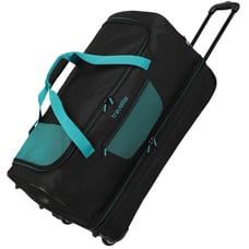 Дорожная сумка на колесах Travelite BASICS Black-Petrol TL9000276-02