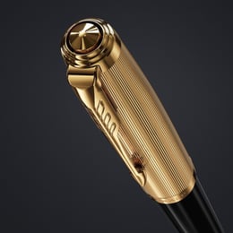 Ручка перьевая Parker PARKER 51 Deluxe Black GT FP18 F