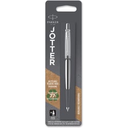 Ручка гелевая Parker JOTTER Stainless Steel CT GEL (блистер)