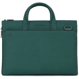Сумка для ноутбука 15.6″ Piquadro BLACK SQUARE (B3) Cinnabar Green CA4021B3_VE3