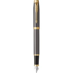 Ручка перова Parker IM Grey Lacquer GT FP F