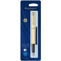 Ручка перова Waterman ALLURE Pastel Yellow CT FP F (блістер)