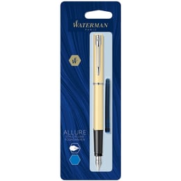 Ручка перова Waterman ALLURE Pastel Yellow CT FP F (блістер)