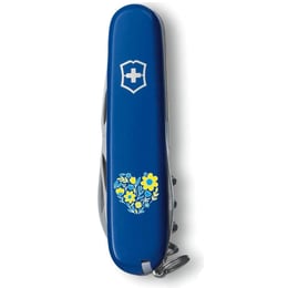 Швейцарский складной нож 91мм Victorinox SPARTAN UKRAINE 1.3603.2_T1246u