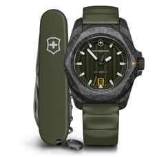 Годинник 41 мм Victorinox Swiss Army I.N.O.X. Automatic V242021.1 + ніж Spartan