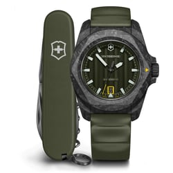 Чоловічий годинник Victorinox Swiss Army I.N.O.X. Automatic V242021.1 + ніж Spartan