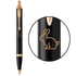 Ручка кулькова Parker IM ZODIAC Black GT BP Чорний Кролик