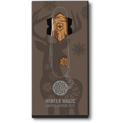 Швейцарський складаний ніж 91мм Victorinox SUPER TINKER Winter Magic SE 1.4701.63E1