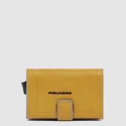 Картхолдер із висувним механізмом Piquadro ATLAS (S138) Yellow PP5649S138R_G