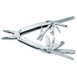 Мультитул Victorinox SWISSTOOL SPIRIT XC 3.0227.L + коричневый кожаный чехол