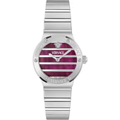 Жіночий годинник Versace GRECA LOGO PEARL Vre0s00125