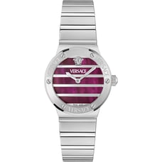 Годинник 33 мм Versace GRECA LOGO PEARL Vre0s00125