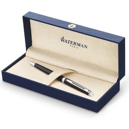 Ручка кулькова Waterman HEMISPHERE Black Lacquer CT BP