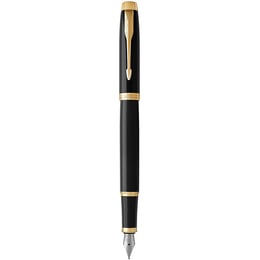 Ручка перова Parker IM Black GT FP M