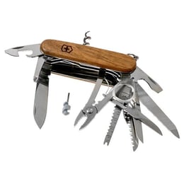 Швейцарський складаний ніж 91мм Victorinox SWISSCHAMP WOOD 1.6791.63