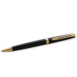 Ручка кулькова Waterman HEMISPHERE Black Lacquer GT BP