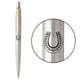 Ручка шариковая Parker JOTTER DESIGN Stainless Steel GT BP Счастливая подкова