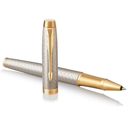 Ручка роллерная Parker IM Premium Warm Silver GT RB