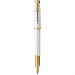 Ручка роллерная Parker IM Premium Pearl GT RB