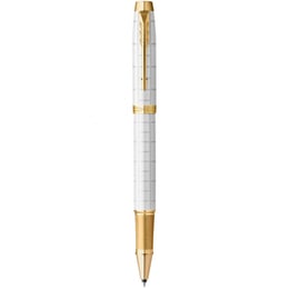 Ручка роллерная Parker IM Premium Pearl GT RB