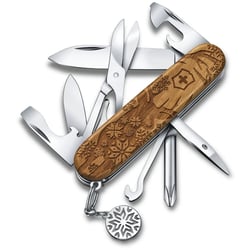 Швейцарський складаний ніж 91мм Victorinox SUPER TINKER Winter Magic SE 1.4701.63E1