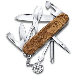 Швейцарський складаний ніж 91мм Victorinox SUPER TINKER Winter Magic SE 1.4701.63E1