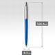 Ручка гелева Parker JOTTER Originals Blue CT GEL (в упаковці Eco)