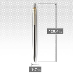 Ручка шариковая Parker JOTTER ZODIAC Stainless Steel GT BP Деревянная Змея