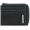 Картхолдер з монетницею Piquadro BLUE SQUARE (B2) Black PP4822B2R_N
