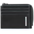 Картхолдер з монетницею Piquadro BLUE SQUARE (B2) Black PP4822B2R_N