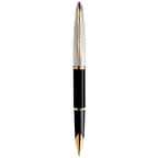 Ручка ролерна Waterman CARENE Deluxe Black/silver RB