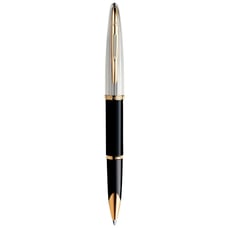 Ручка ролерна Waterman CARENE Deluxe Black/silver RB