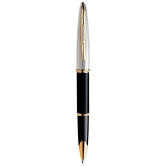 Ручка роллерная Waterman CARENE Deluxe Black/silver RB