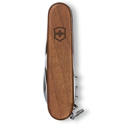 Швейцарський складаний ніж 91мм Victorinox HUNTSMAN WOOD 1.3711.63B1