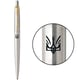 Ручка кулькова Parker JOTTER UKRAINE Stainless Steel GT BP Тризуб Сокіл
