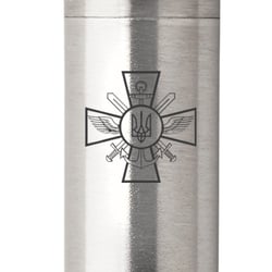 Ручка шариковая Parker JOTTER ARMY Stainless Steel GT BP Эмблема ГШ ВСУ